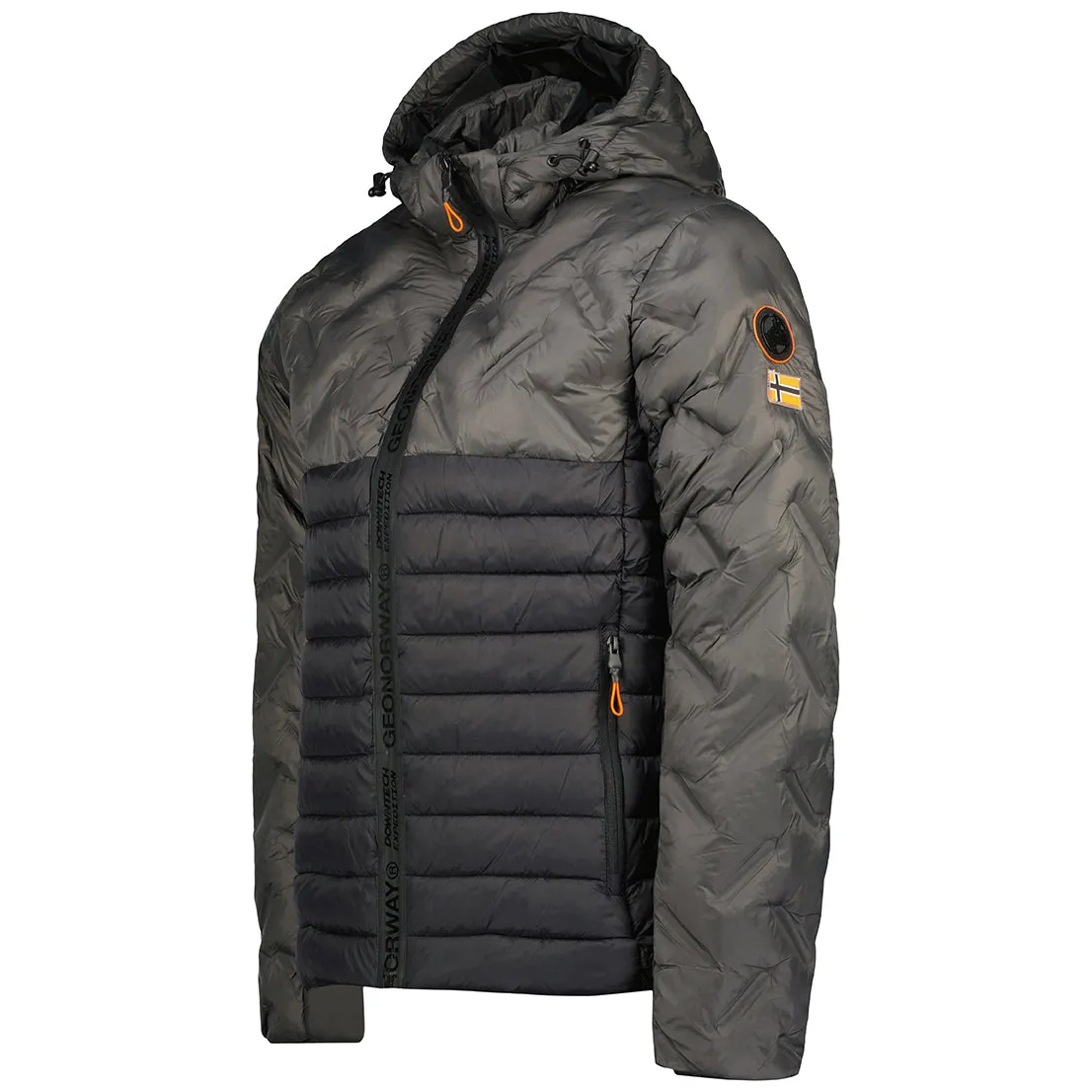 Geographical Norway Burator Homme - Doudoune Gris Fonce