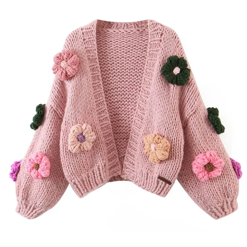 Gilet bohème fleurs