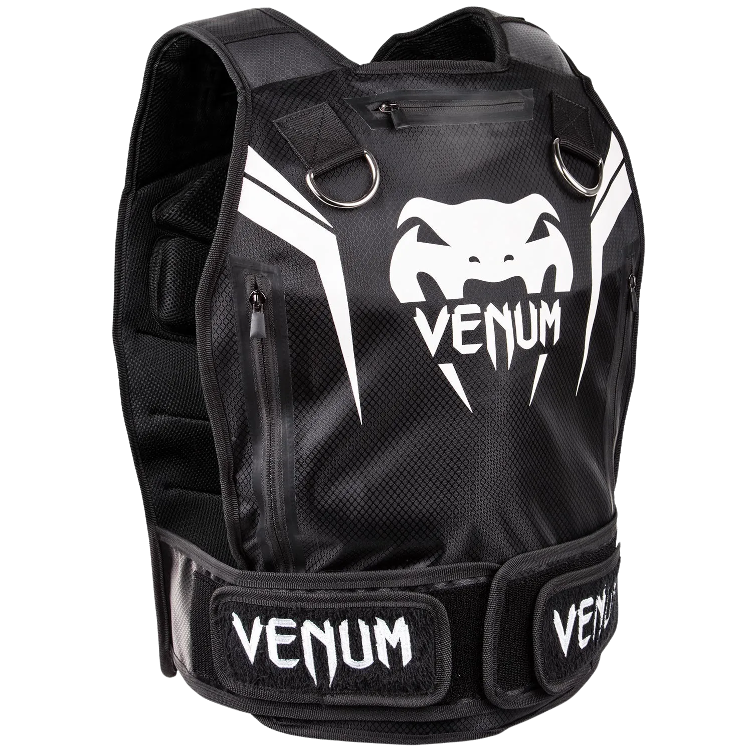 Gilet lesté Venum Elite - 10 Kilos - Noir/Blanc