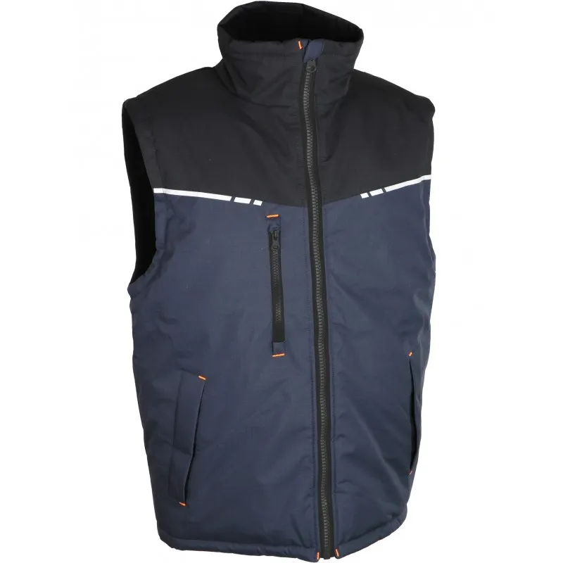 Gilet polyester (ripstop) doublé et rembourré