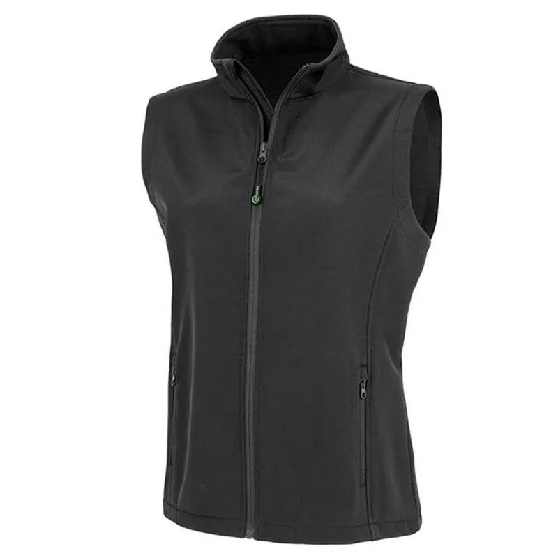 Gilet pour femme zippé en matière recyclé 2 LAYER RESULT - VPA