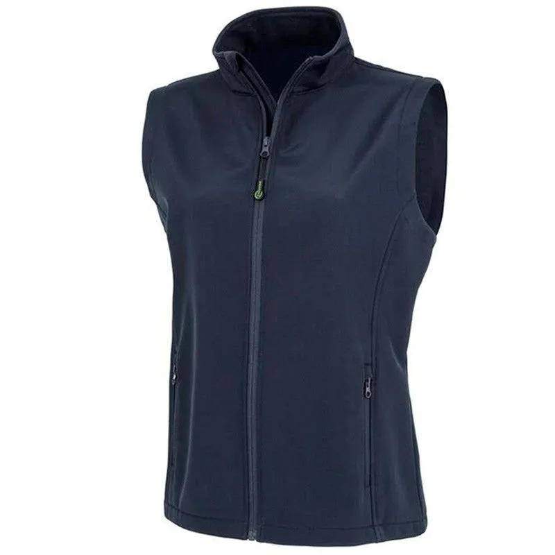 Gilet pour femme zippé en matière recyclé 2 LAYER RESULT - VPA