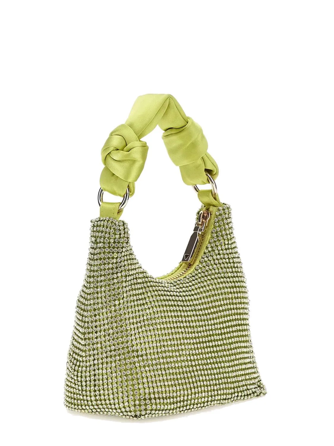 Guess Lua Mini Sac Avec Strass Et Bandoulière Chartreuse - Achetez À Prix Outlet!