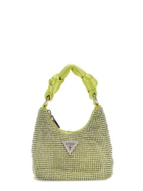 Guess Lua Mini Sac Avec Strass Et Bandoulière Chartreuse - Achetez À Prix Outlet!