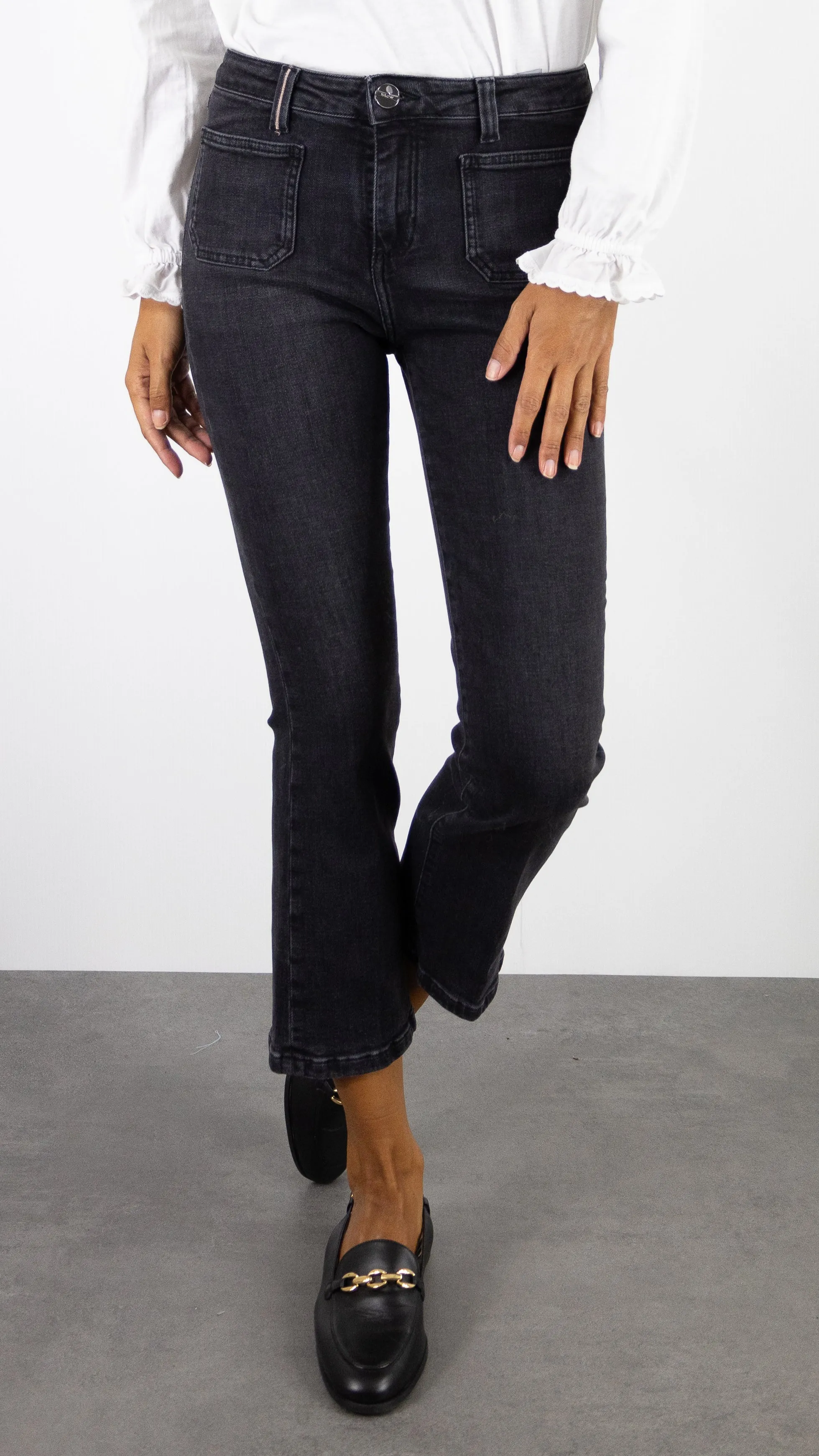 JEANS ISLOW OLIVIA RECYCLED BLACK