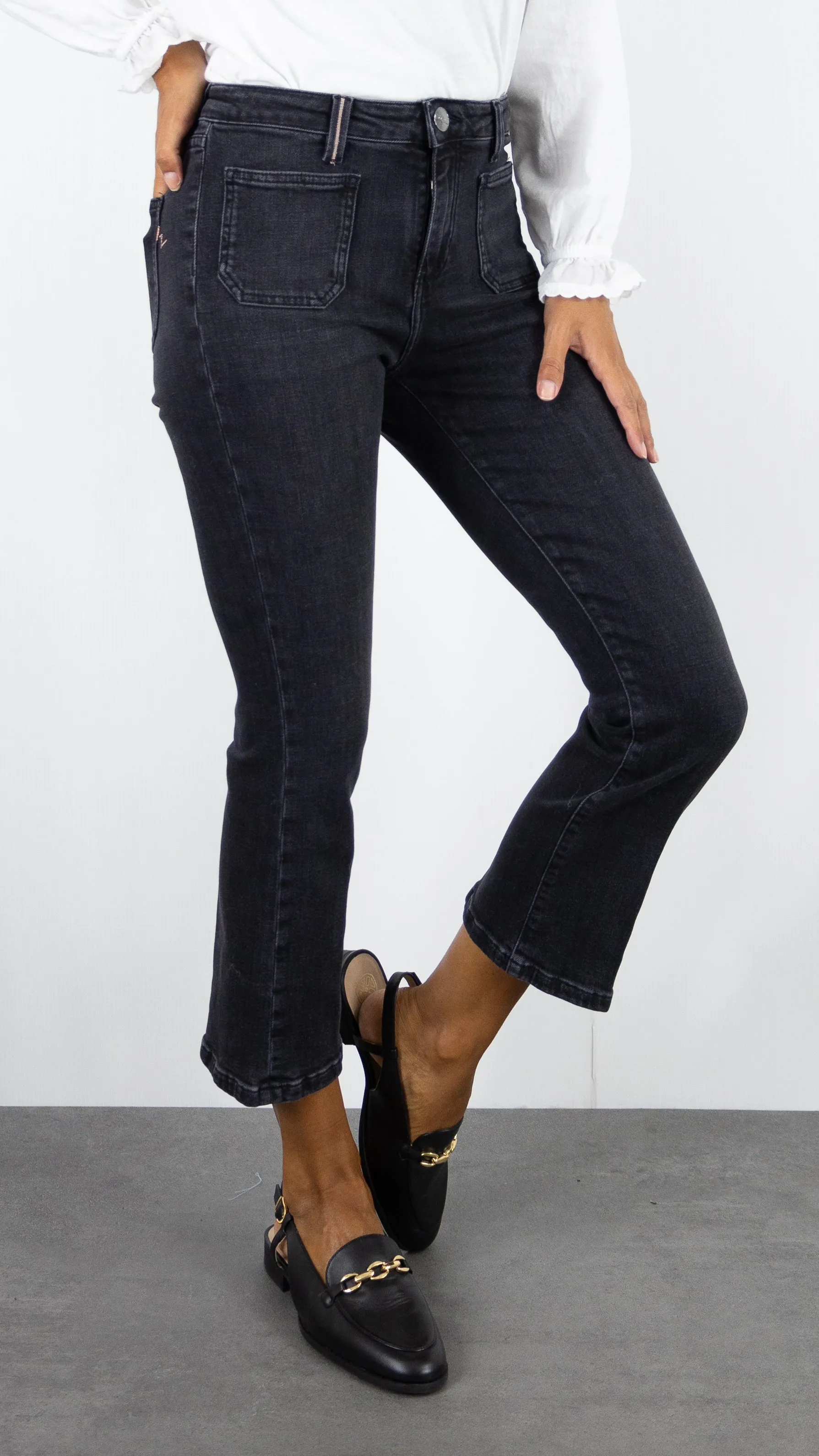 JEANS ISLOW OLIVIA RECYCLED BLACK