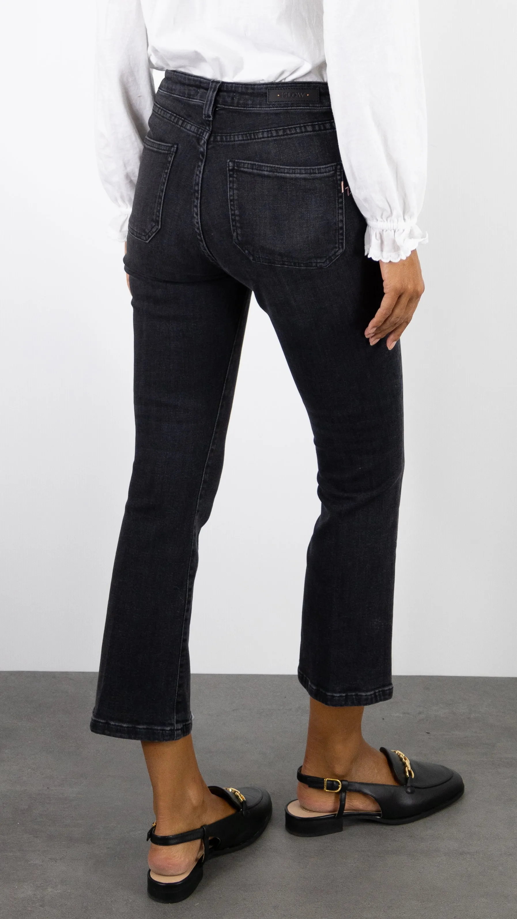 JEANS ISLOW OLIVIA RECYCLED BLACK