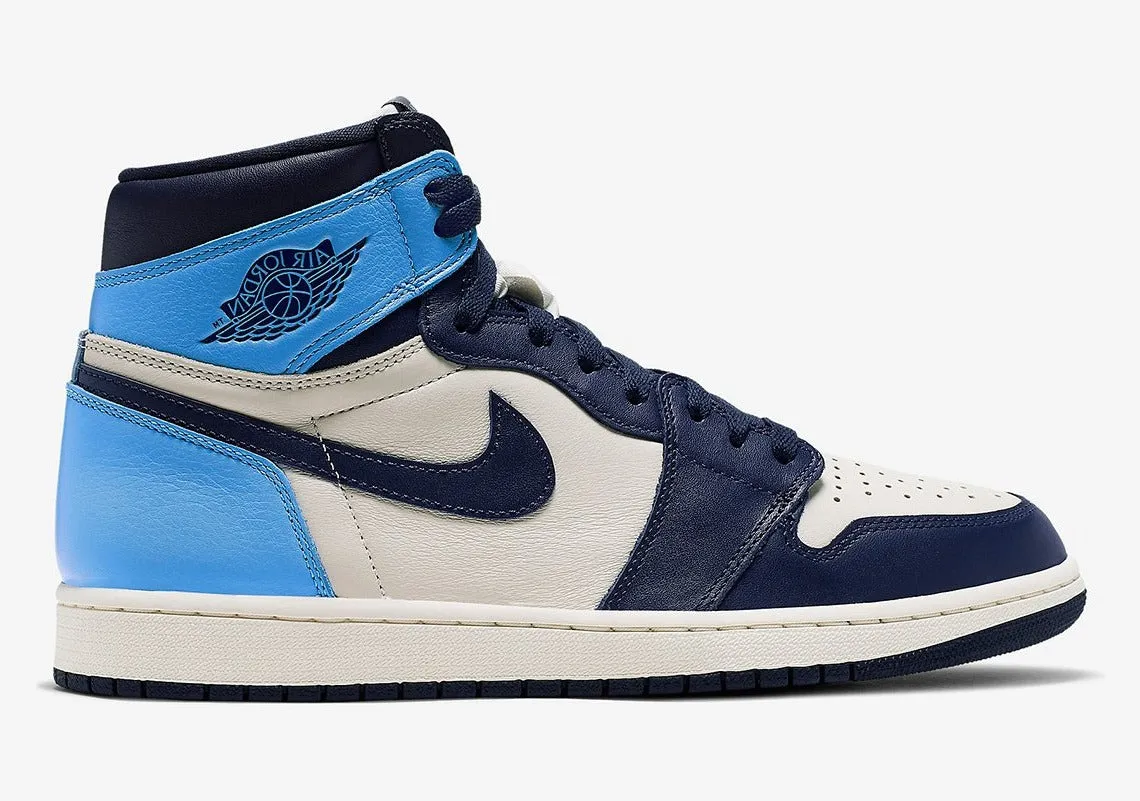 Jordan 1 Retro High Obsidian UNC