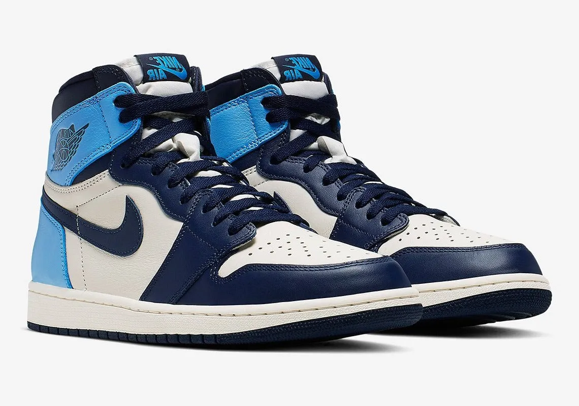 Jordan 1 Retro High Obsidian UNC