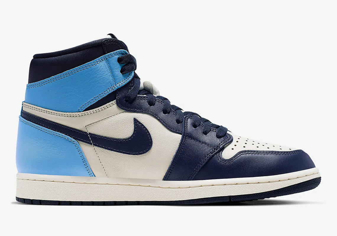 Jordan 1 Retro High Obsidian UNC