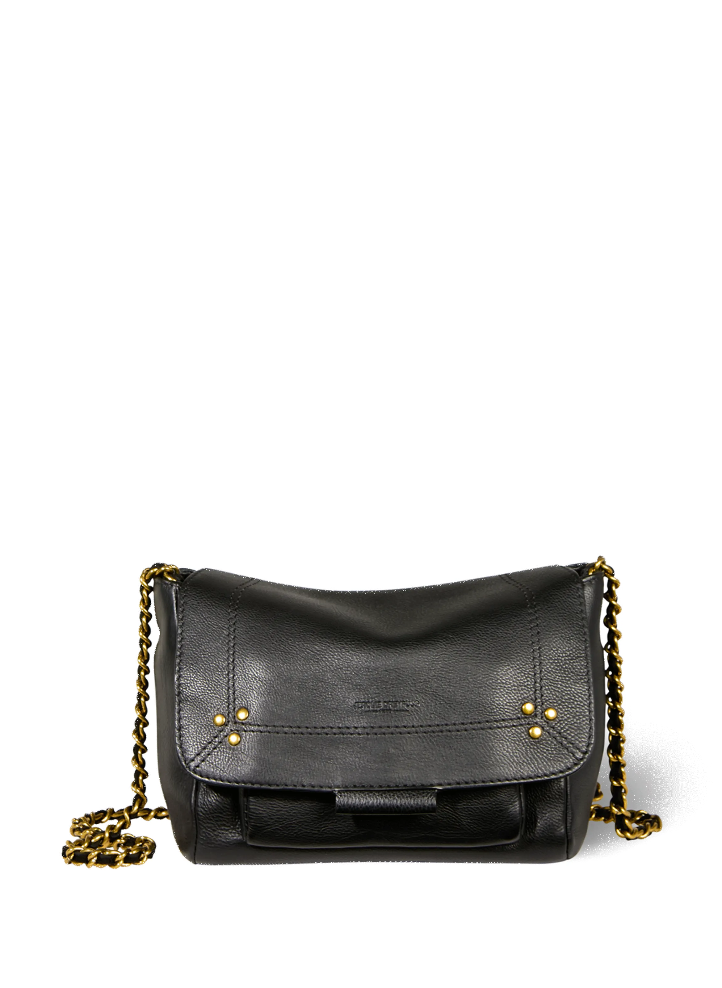 JÉRÔME DREYFUSS  Mini sac à main Lulu en cuir  - Noir