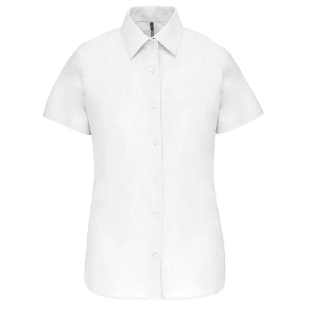 Kariban K536 - CHEMISE OXFORD MANCHES COURTES FEMME