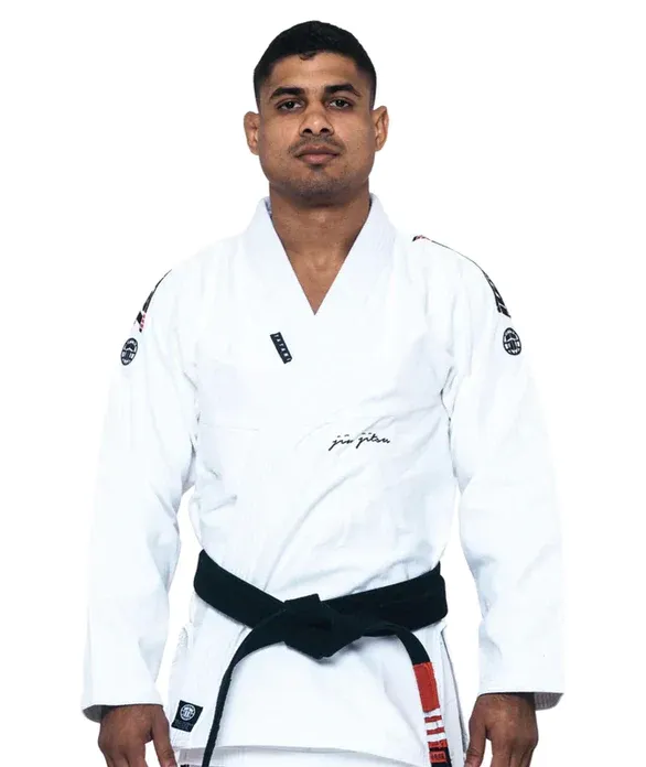 Kimono De Jjb Tatami Fightwear Elements Superlite-  Blanc