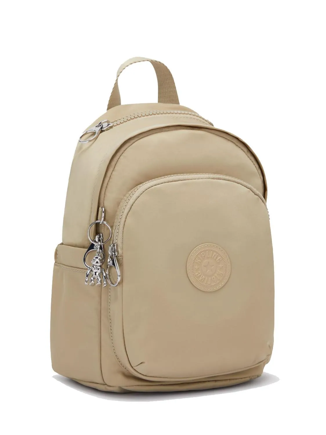 Kipling Delia Mini Sac À Dos Beige Naturel - Achetez À Prix Outlet!