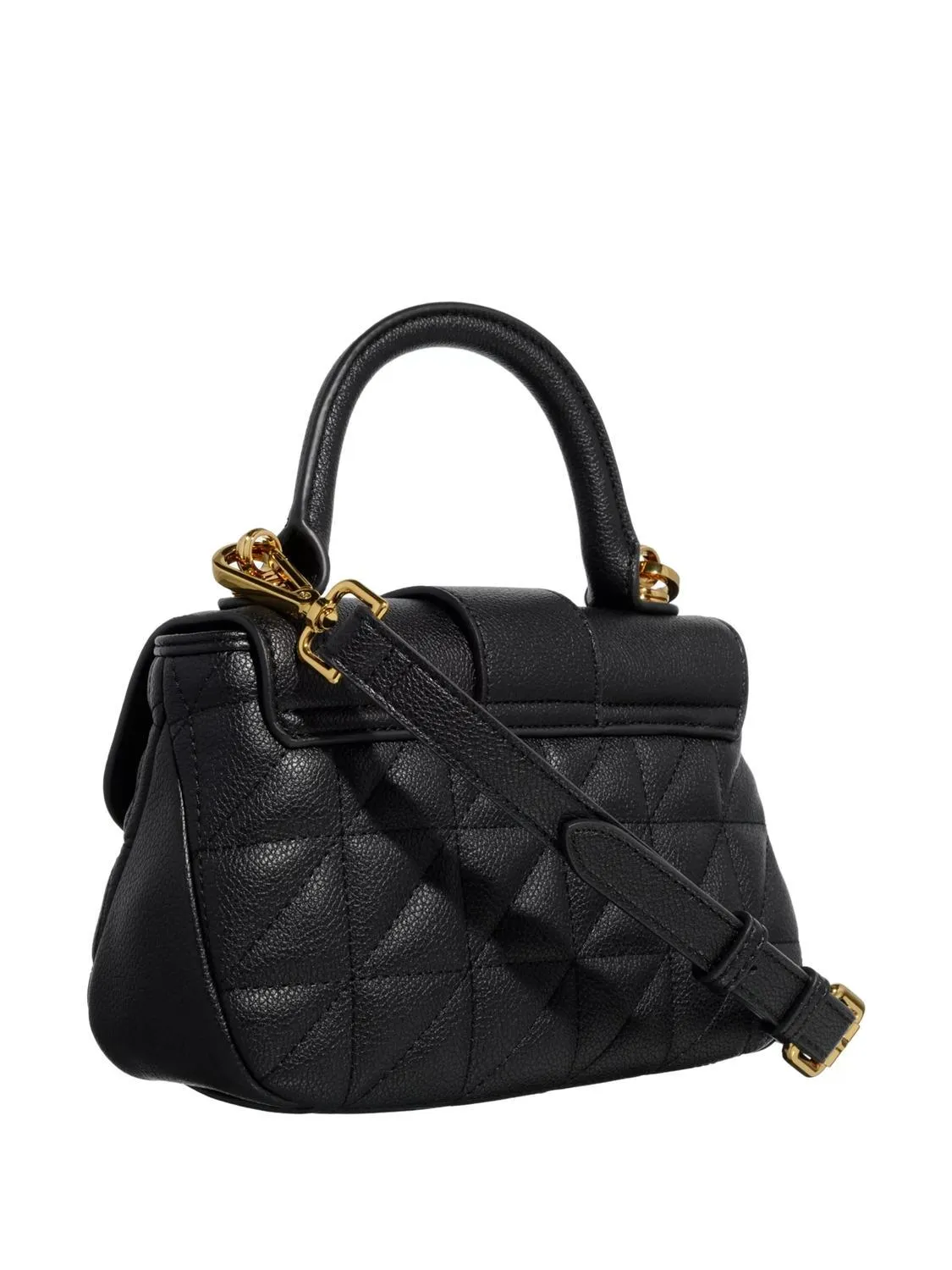 Love Moschino Click Heart Mini Sac À Main, Avec Bandoulière Noir - Achetez À Prix Outlet!