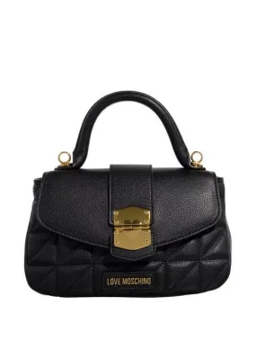 Love Moschino Click Heart Mini Sac À Main, Avec Bandoulière Noir - Achetez À Prix Outlet!