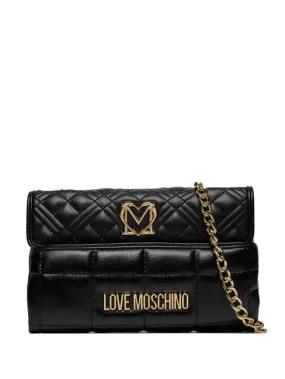 Love Moschino Quilted Chain Mini Sac Porté Épaule Noir - Achetez À Prix Outlet!