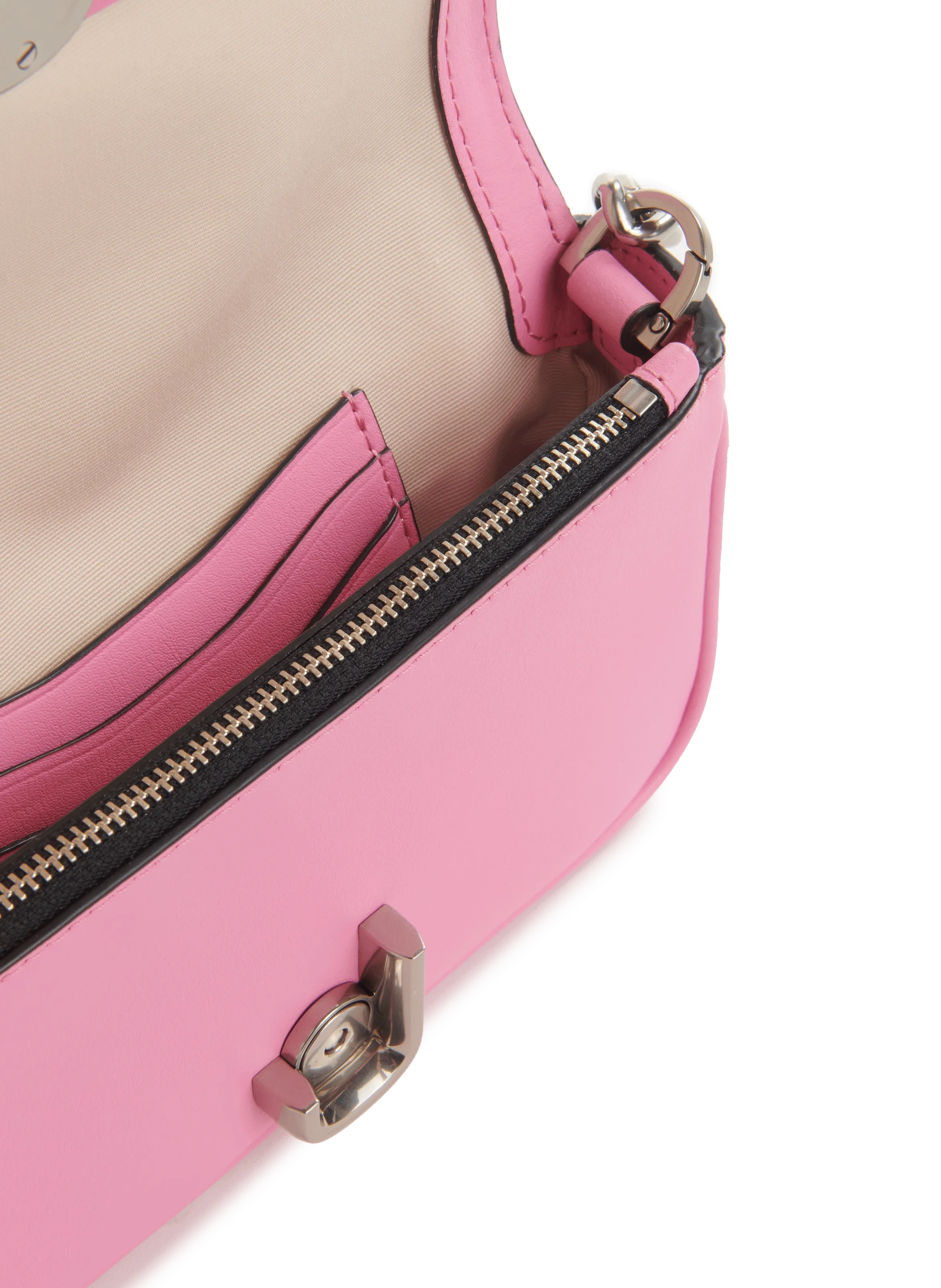 MARC JACOBS  Sac The Mini Shoulder en cuir - Rose