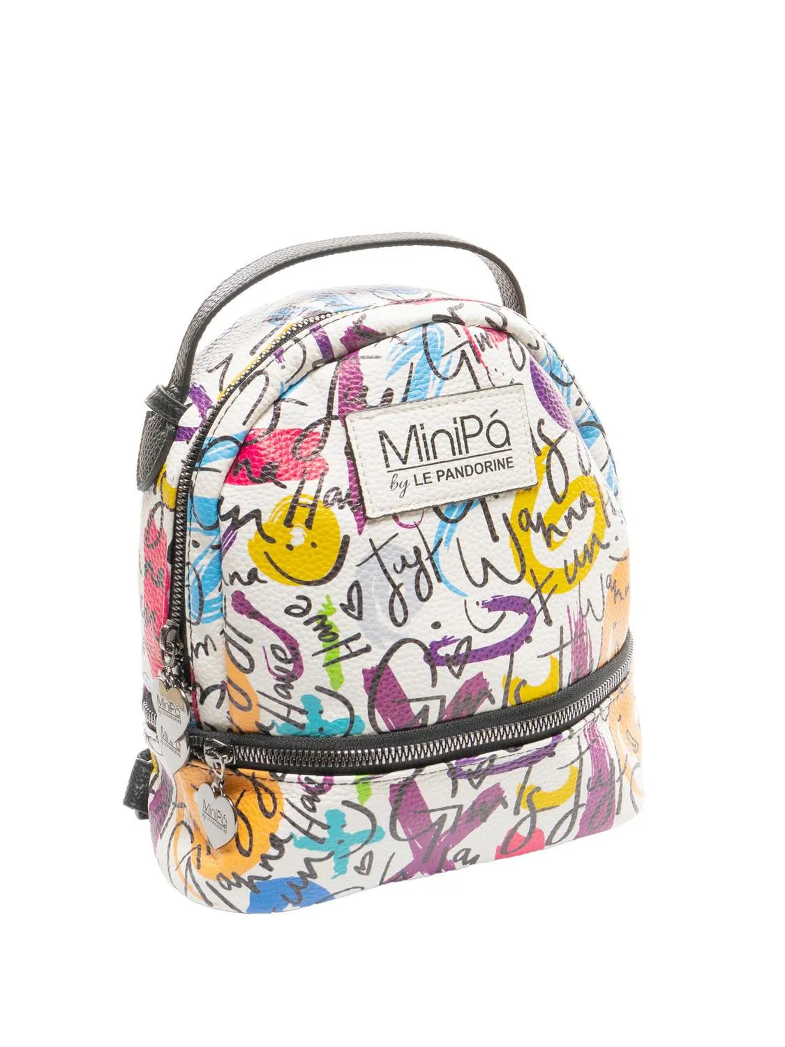 Minipa' Graffiti Bags Mini Sac À Dos Blanc - Achetez À Prix Outlet!