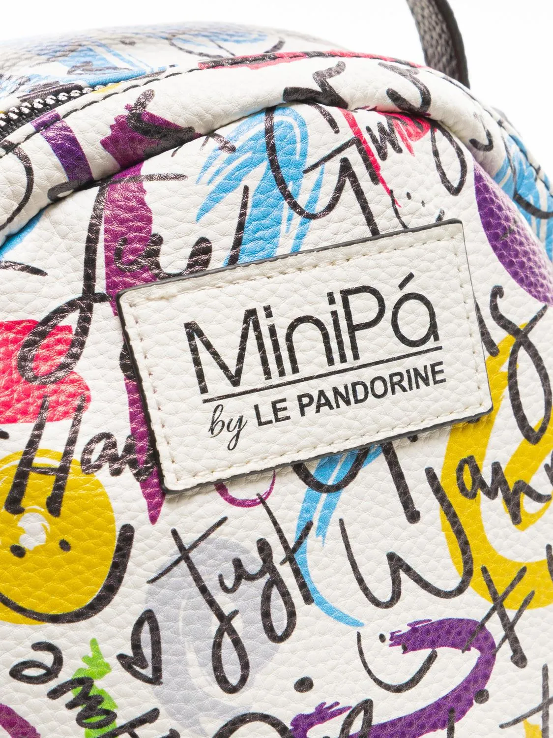 Minipa' Graffiti Bags Mini Sac À Dos Blanc - Achetez À Prix Outlet!