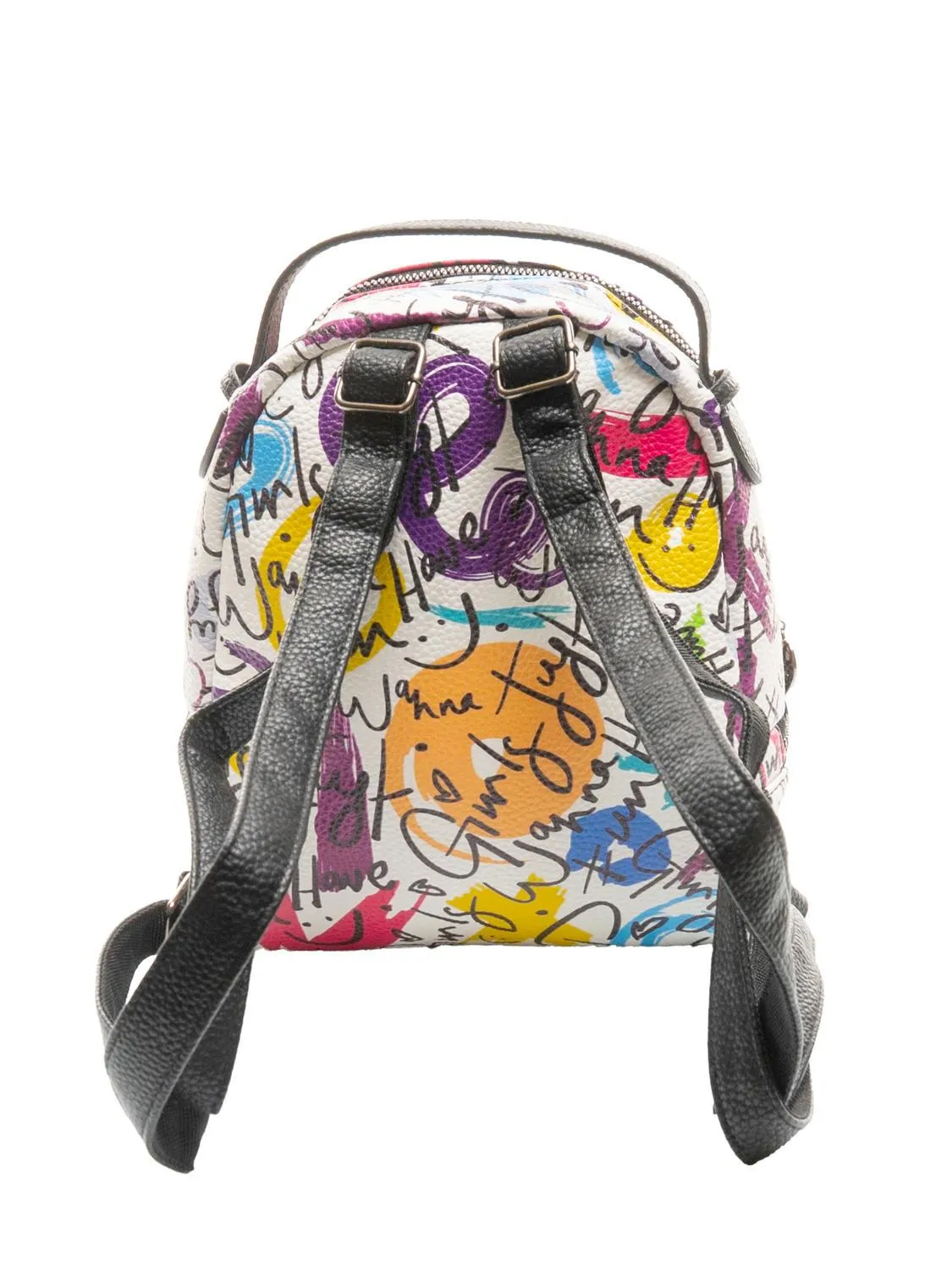 Minipa' Graffiti Bags Mini Sac À Dos Blanc - Achetez À Prix Outlet!