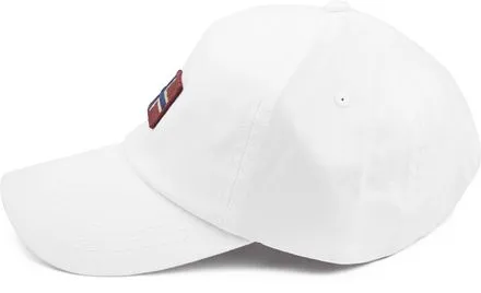 Napapijri Casquette Falis Blanc Logo NP0A4H8U0021 commander 