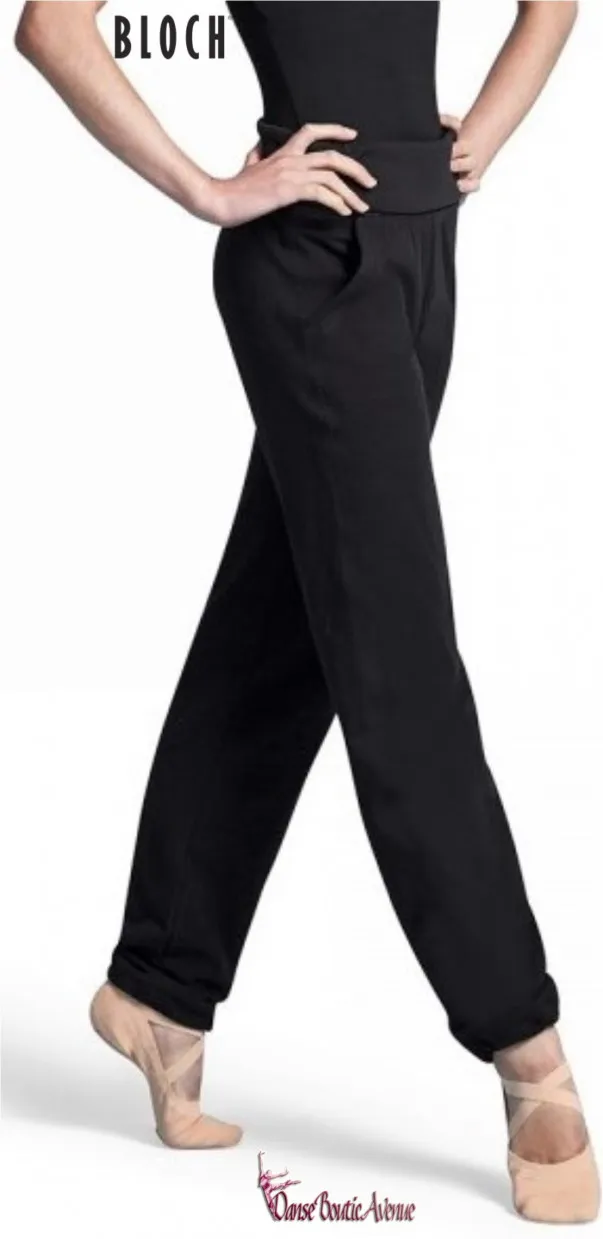 PANTALON D'ECHAUFFEMENTS WARM-UP DANSE ADULTES BLOCH P3978