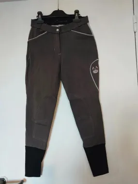 Pantalon d'équitation gris