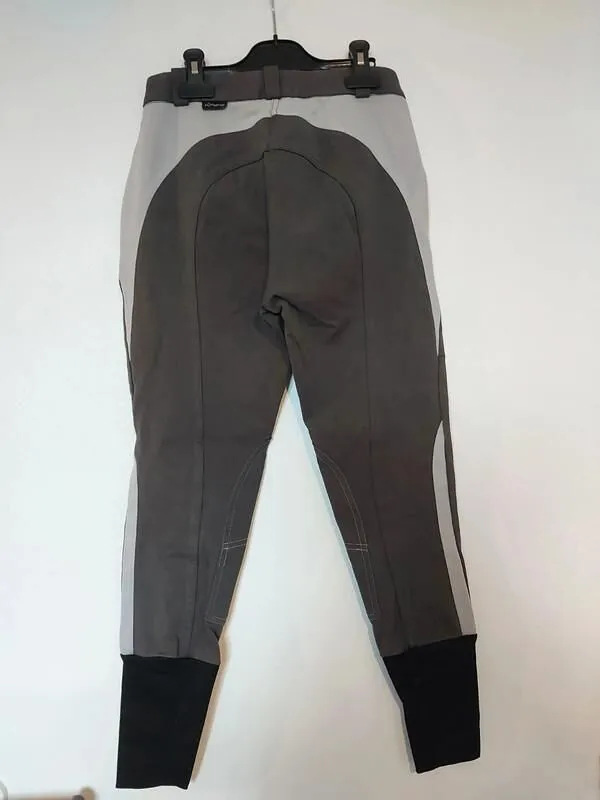 Pantalon d'équitation gris