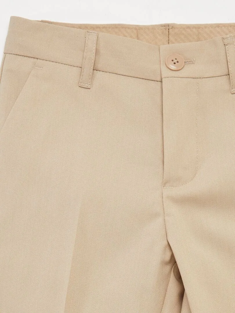 Pantalon de costume - Beige