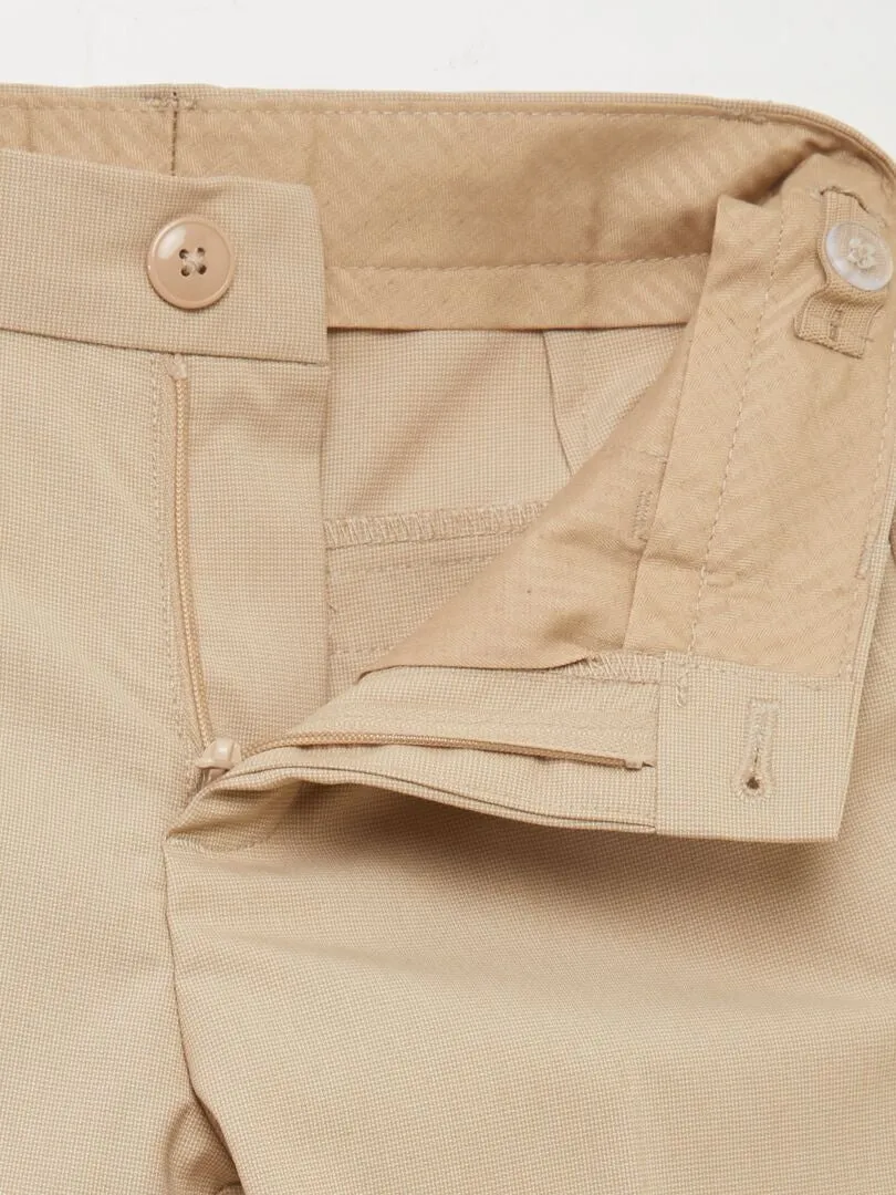 Pantalon de costume - Beige