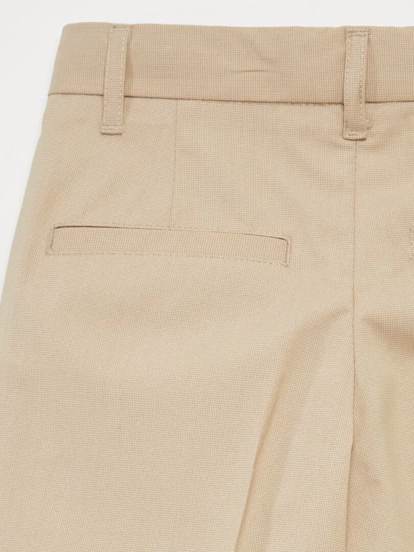 Pantalon de costume - Beige