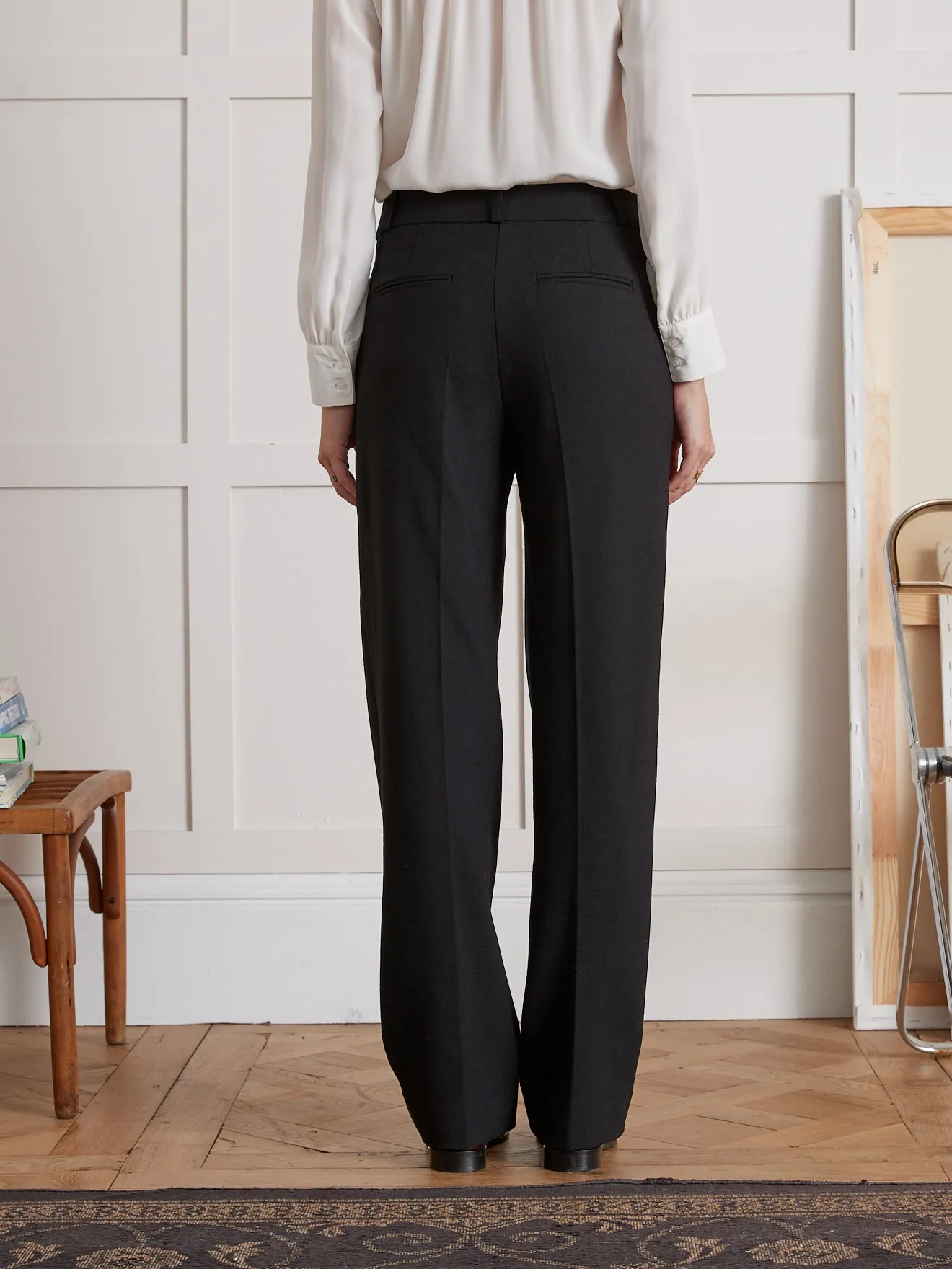 Pantalon droit uni femme Alma