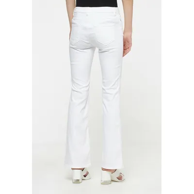 Pantalon flare taille haute - blanc - Best mountain