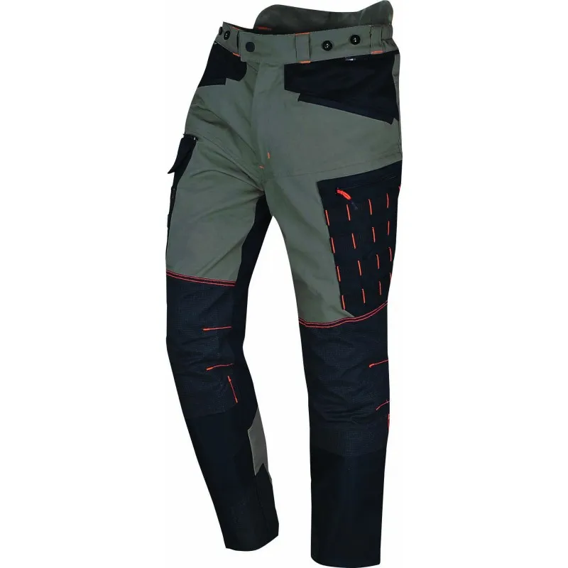 PANTALON HANDY GRIS +7CM