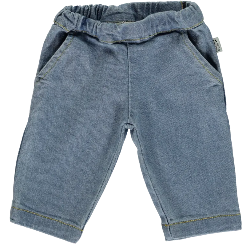 PANTALON POMELOS Denim Blue