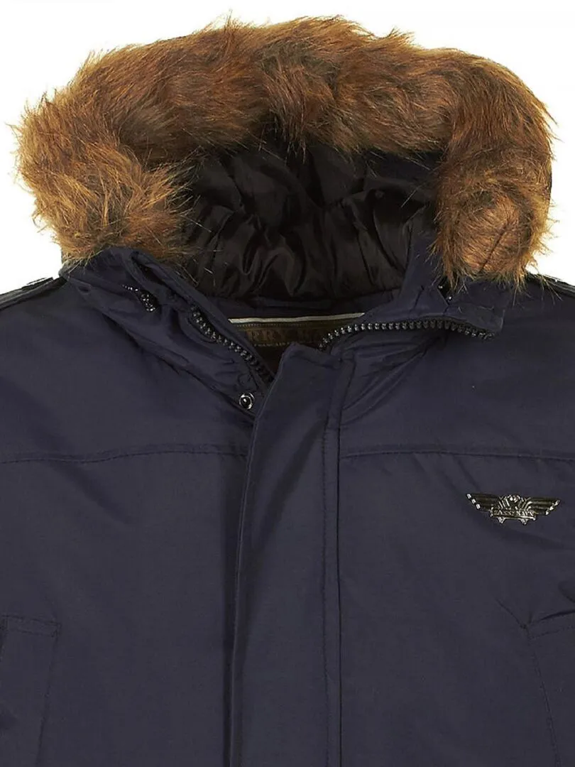 Parka homme CAPIL - HARRY KAYN - Bleu marine