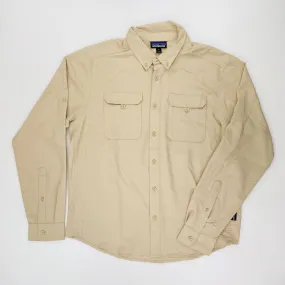 Patagonia M's L/S Self Guided Hike Shirt - Seconde main Chemise homme - Beige - M | Hardloop