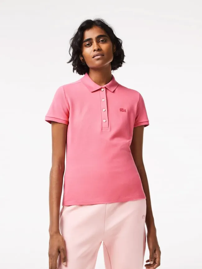 Polo core essentials rose femme - Lacoste | wimod