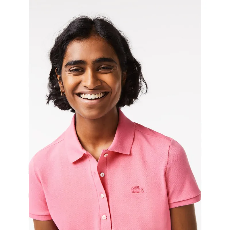 Polo core essentials rose femme - Lacoste | wimod