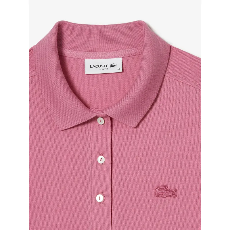 Polo core essentials rose femme - Lacoste | wimod