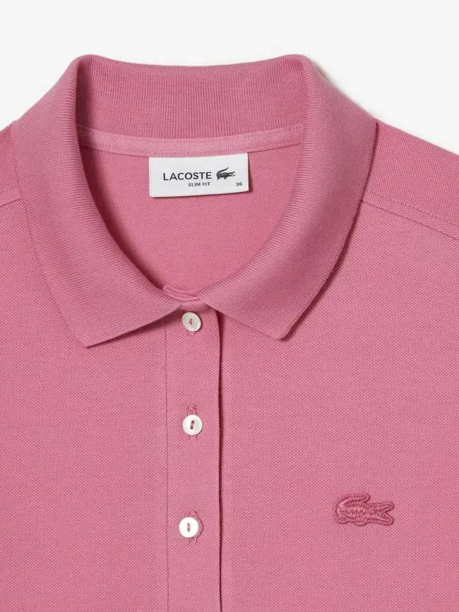 Polo core essentials rose femme - Lacoste | wimod