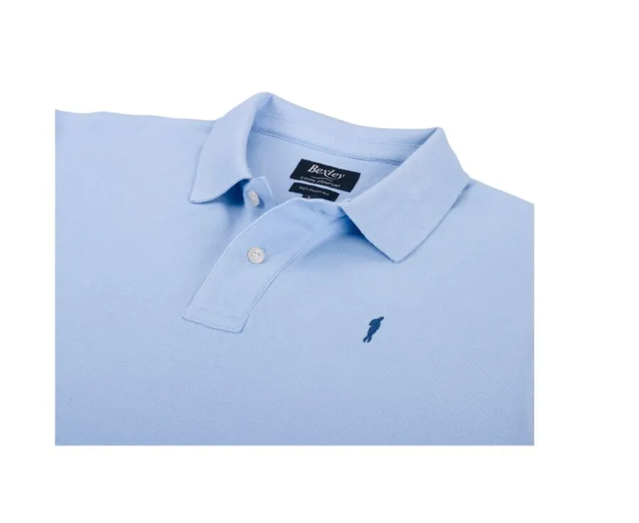 Polo homme Bleu ciel Gareth