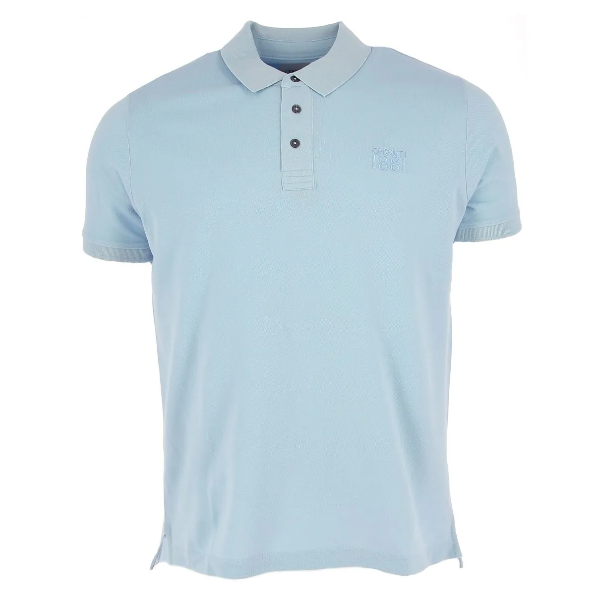 Polo homme CERRUTI bleu ciel - Matiere-noble 29,90€