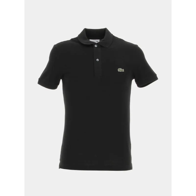 Polo manches courtes tennis performance noir homme - Lacoste | wimod