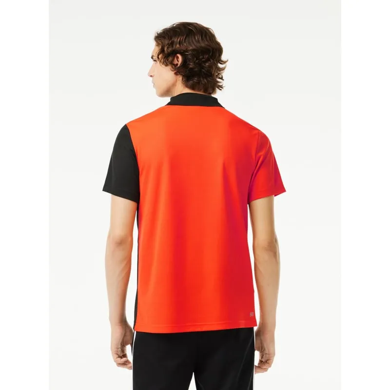 Polo manches courtes tennis performance noir homme - Lacoste | wimod