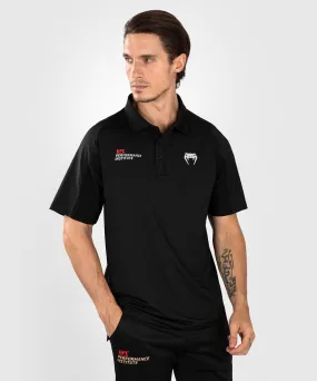 Polo pour Hommes UFC Venum Performance Institute 2.0 - Noir/Rouge