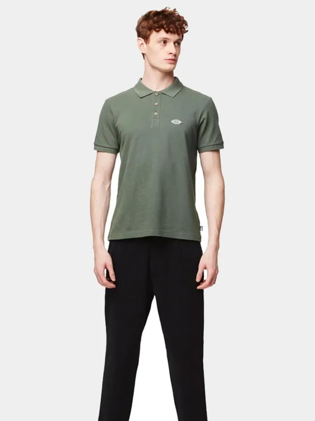 Polo uni surfo jungle vert homme - Picture | wimod