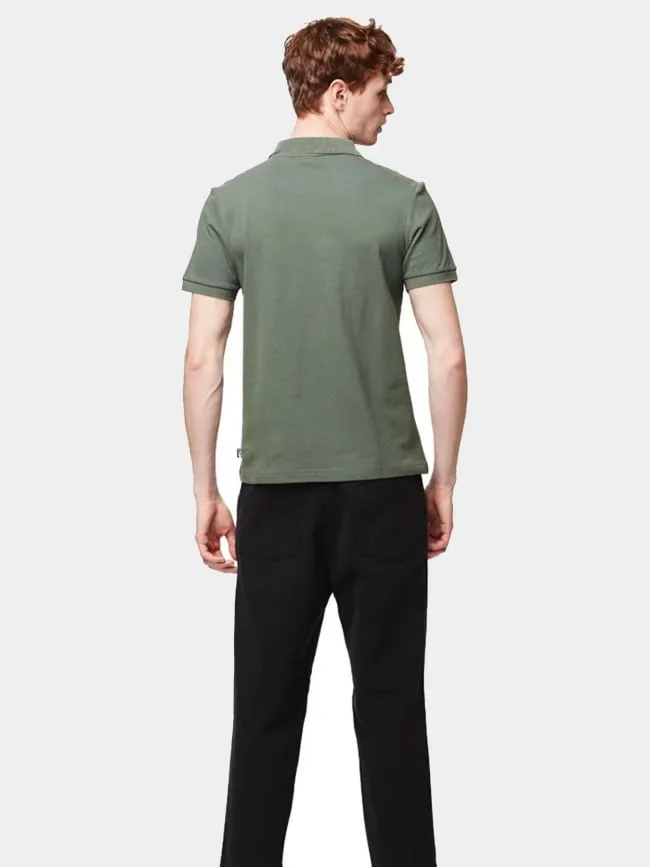 Polo uni surfo jungle vert homme - Picture | wimod