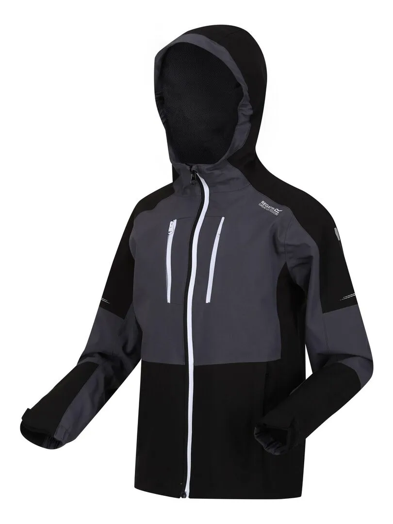 Regatta - Veste imperméable HIGHTON - Gris Noir Noir